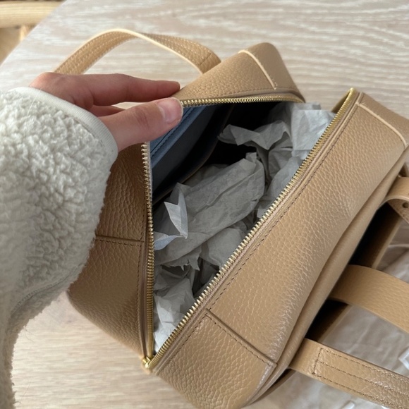 Senreve Mini Doctor Bag | Dolce Leather | Butterscotch - Picture 10 of 14